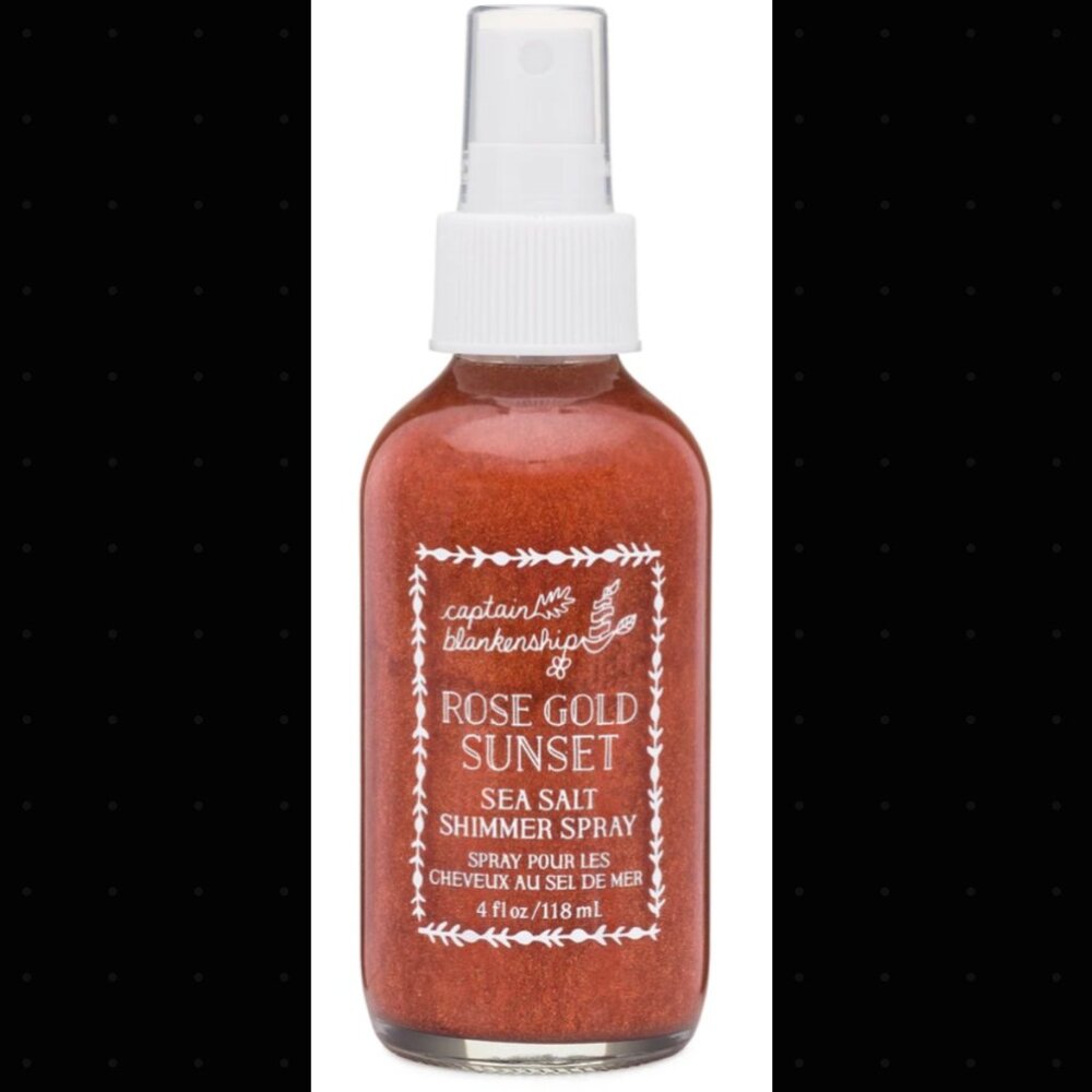 Captain Blankenship - Rose Gold Sunset Sea Salt Shimmer Spray